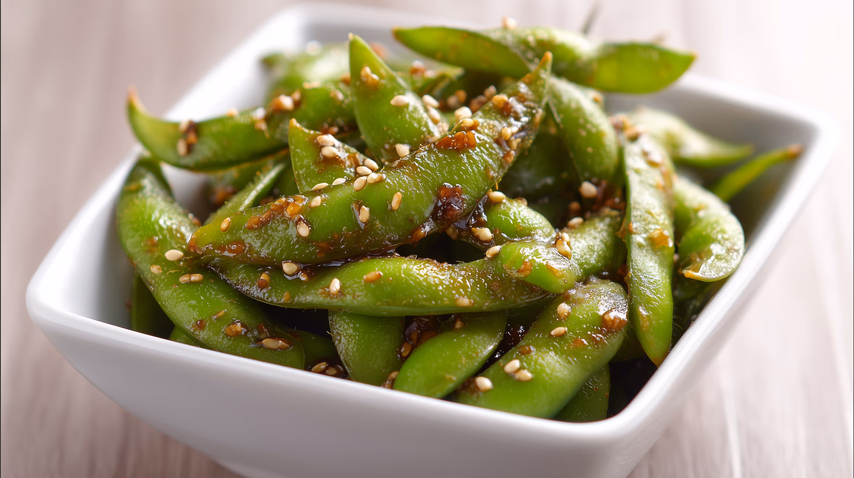 Garlic Soy Edamame