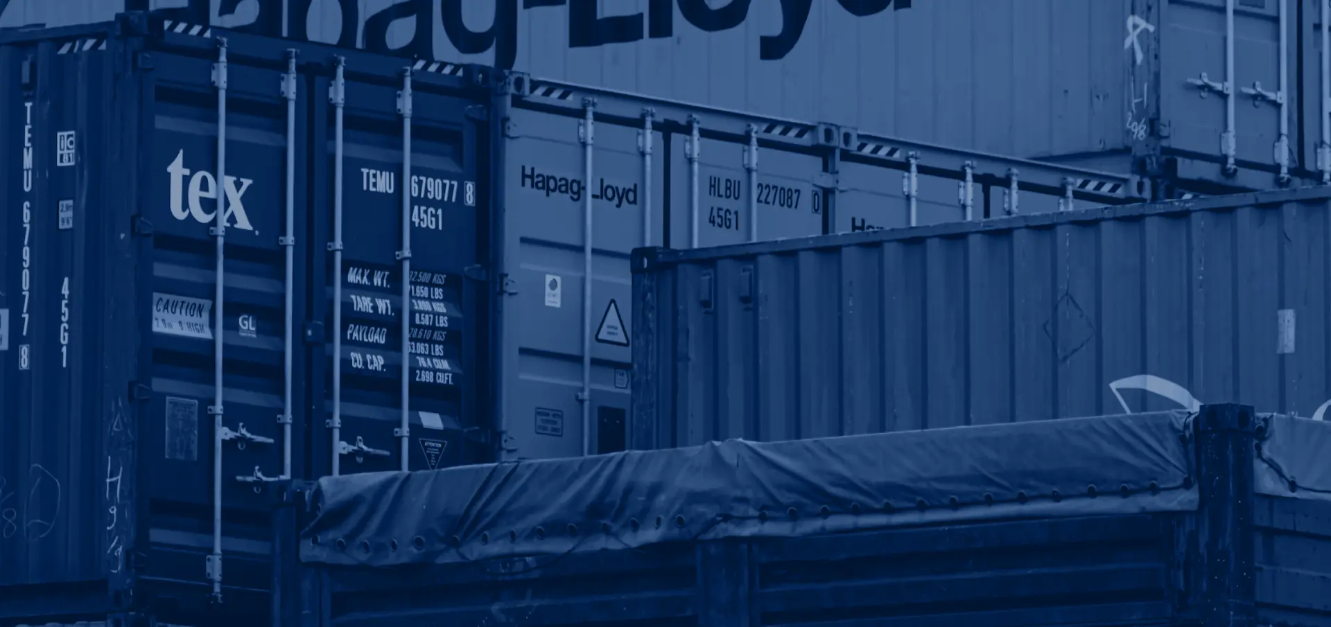storage containers stacked