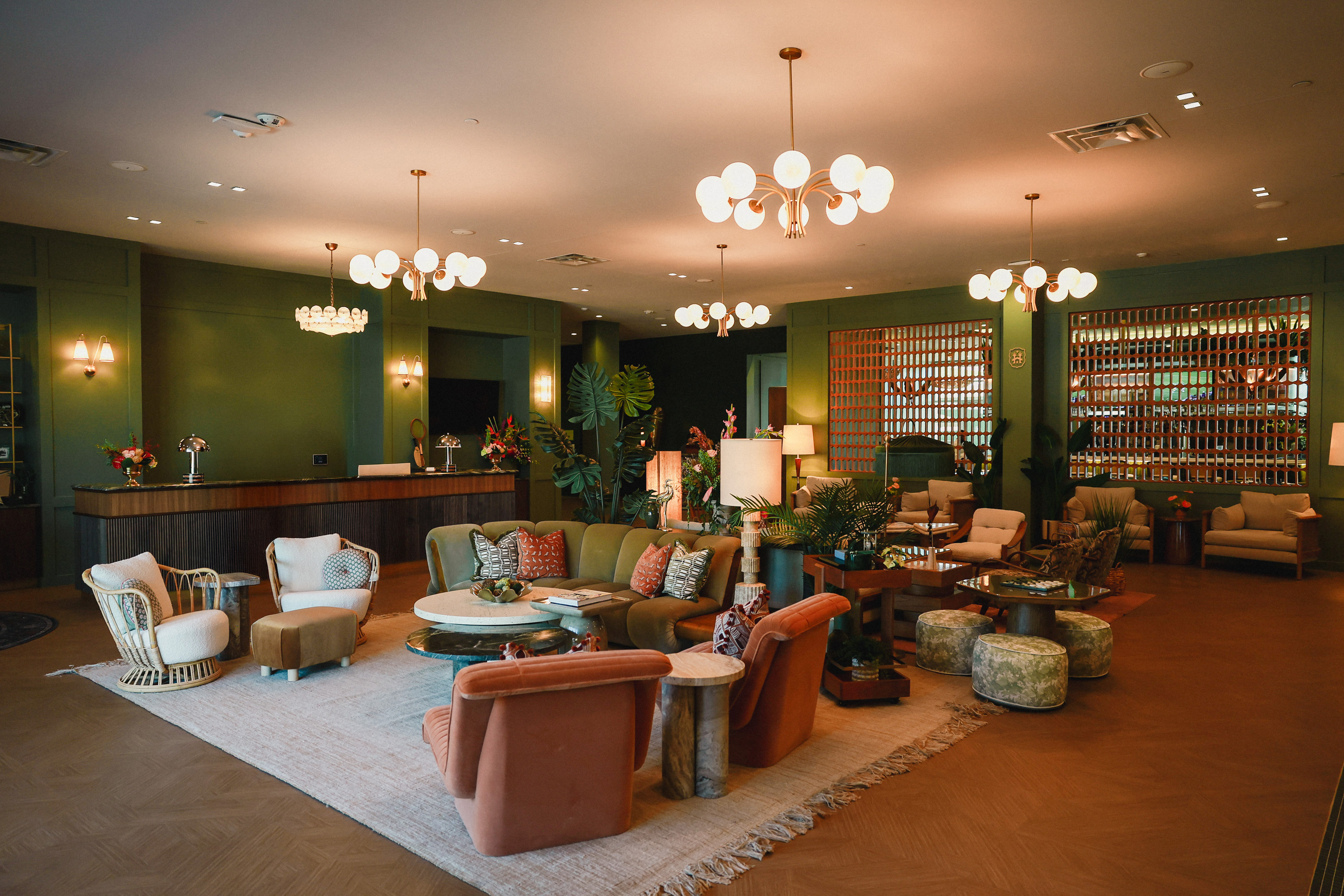 A photo of the the living room of Hamlin House