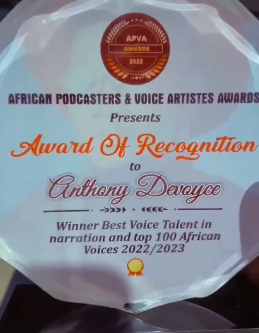 Best Voice in Narration Award 