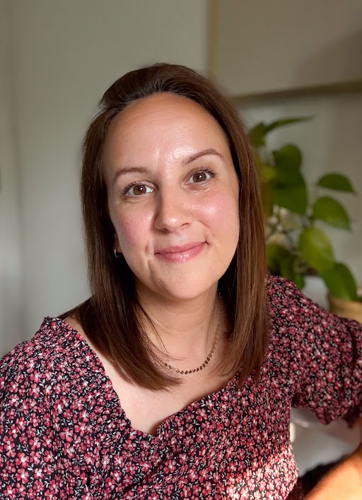 Katie Depoto, a woman smiling at camera