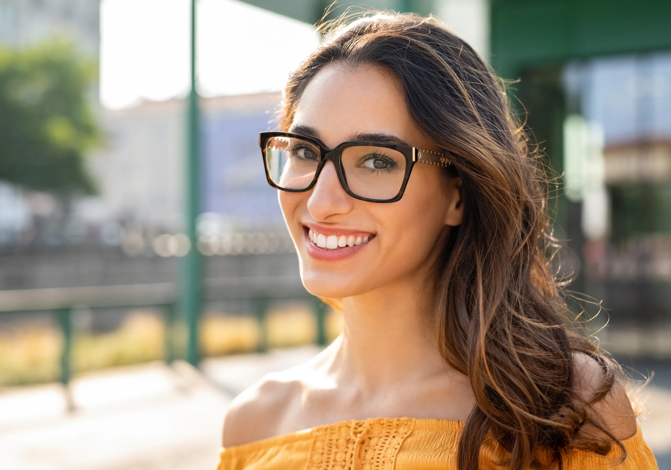 Woman smiling – welcoming dental practice serving Carleton Place families