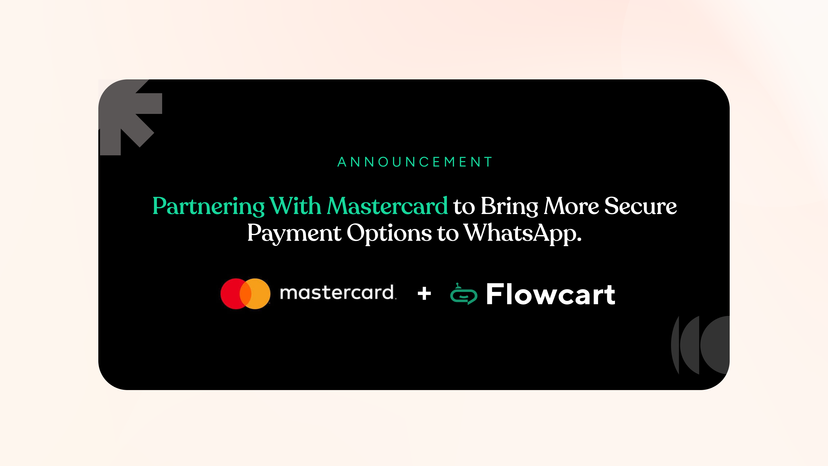 Mastercard and Flowcart Expand Secure Payment Inside WhatsApp