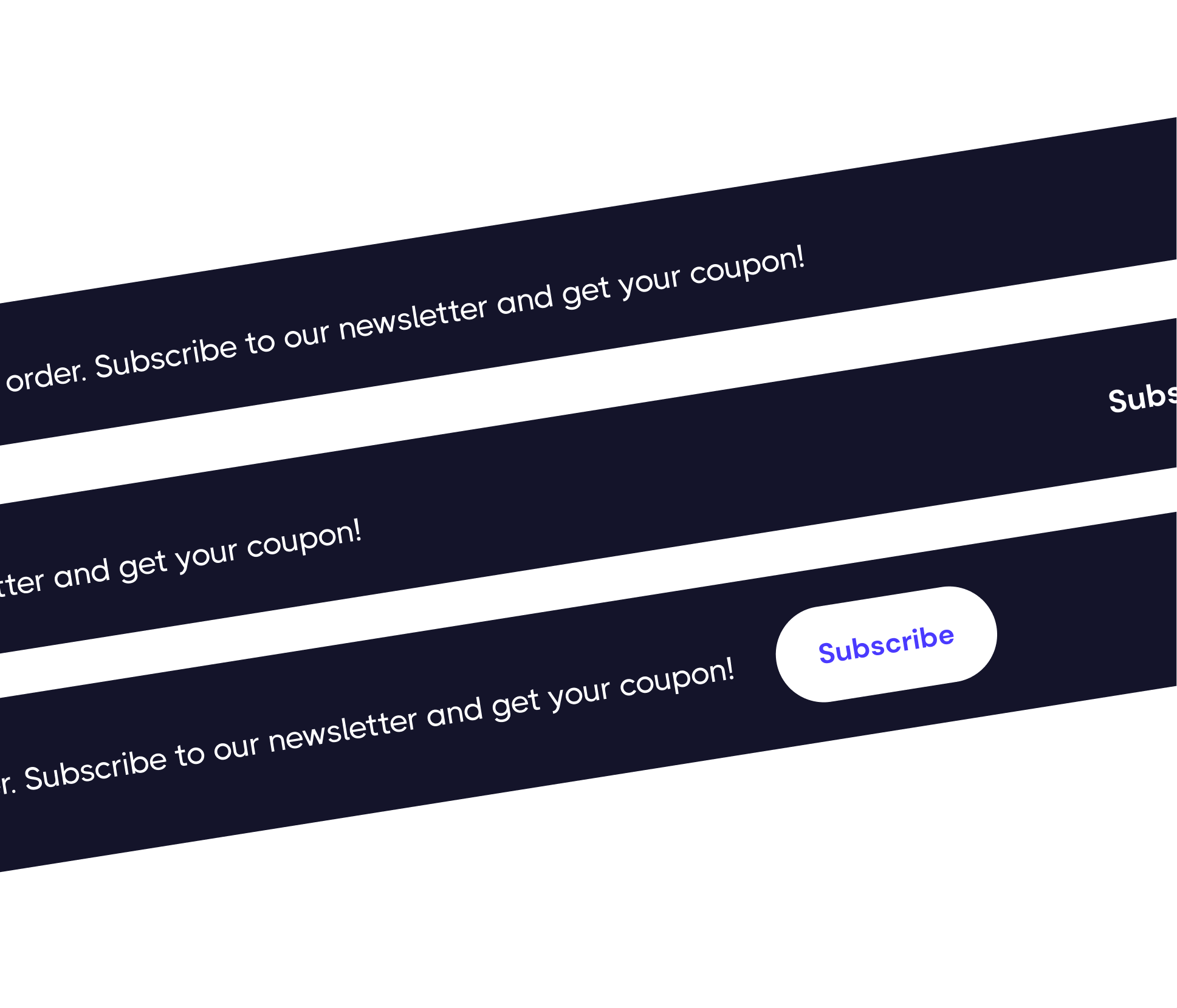 Coin X - 3 Notification Bars - Crypto Startup Webflow Template