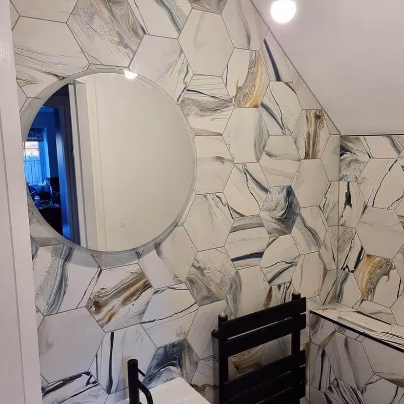 image of consultation room setup (for a tattoo studio)