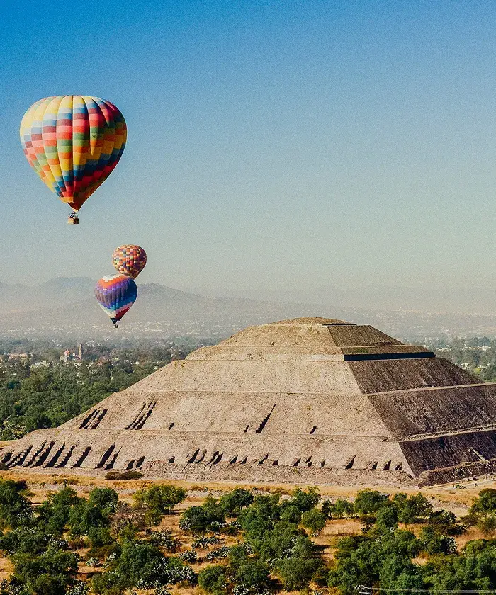 Experiencia Privada Globo Aerostático en Teotihuacán