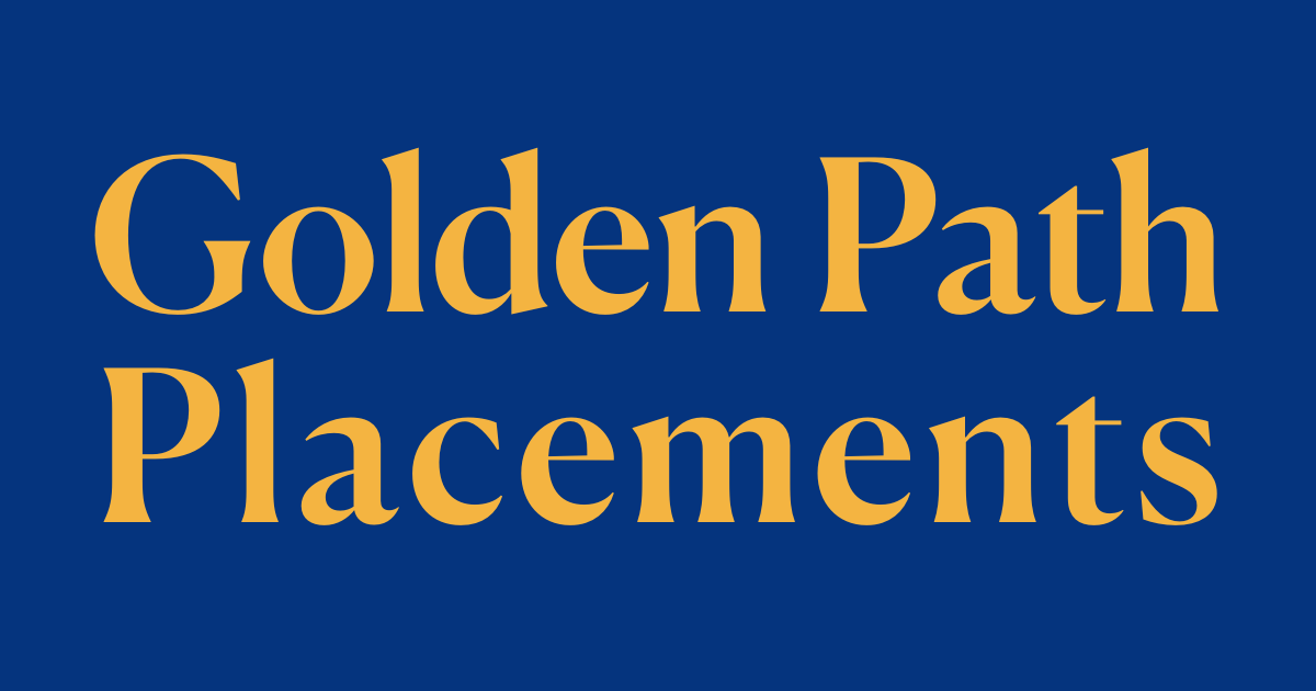 Golden Path Placements text logo