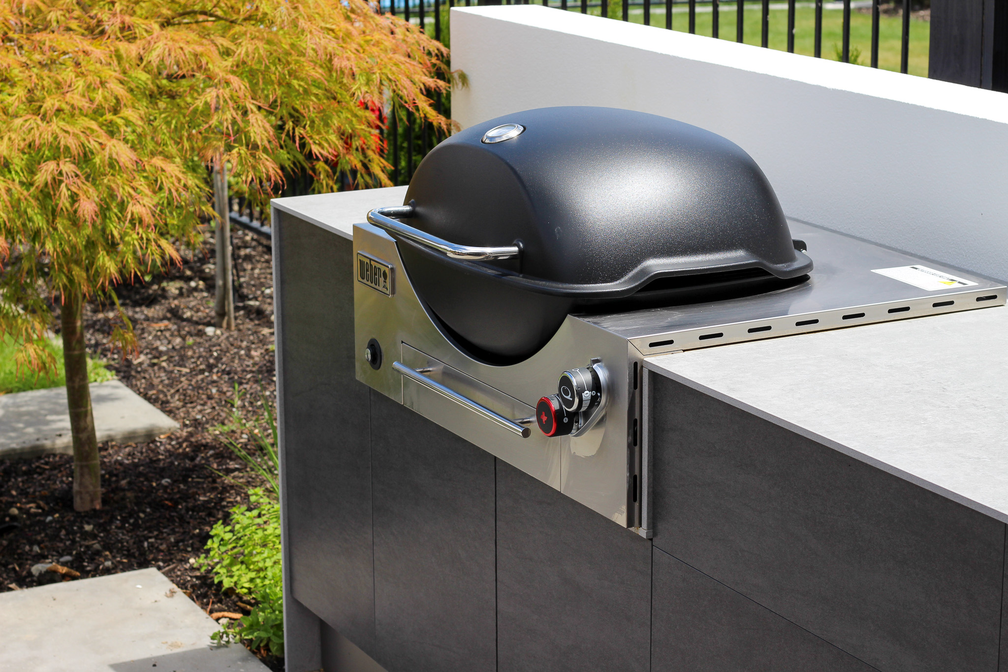 Weber inbuilt BBQ from WildKitchens 