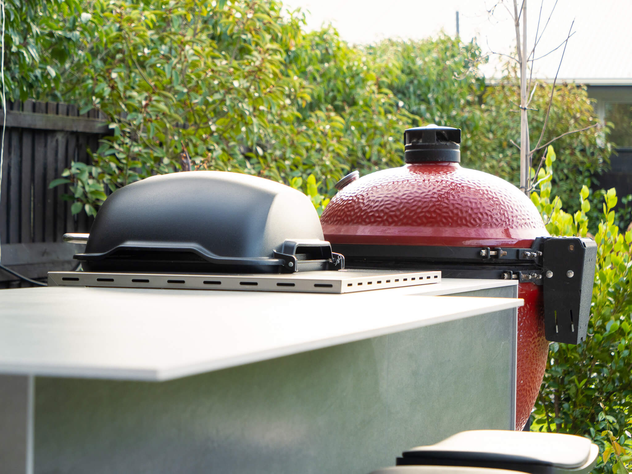 Weber inbuilt, outdoor kitchen from Wild Kitchens