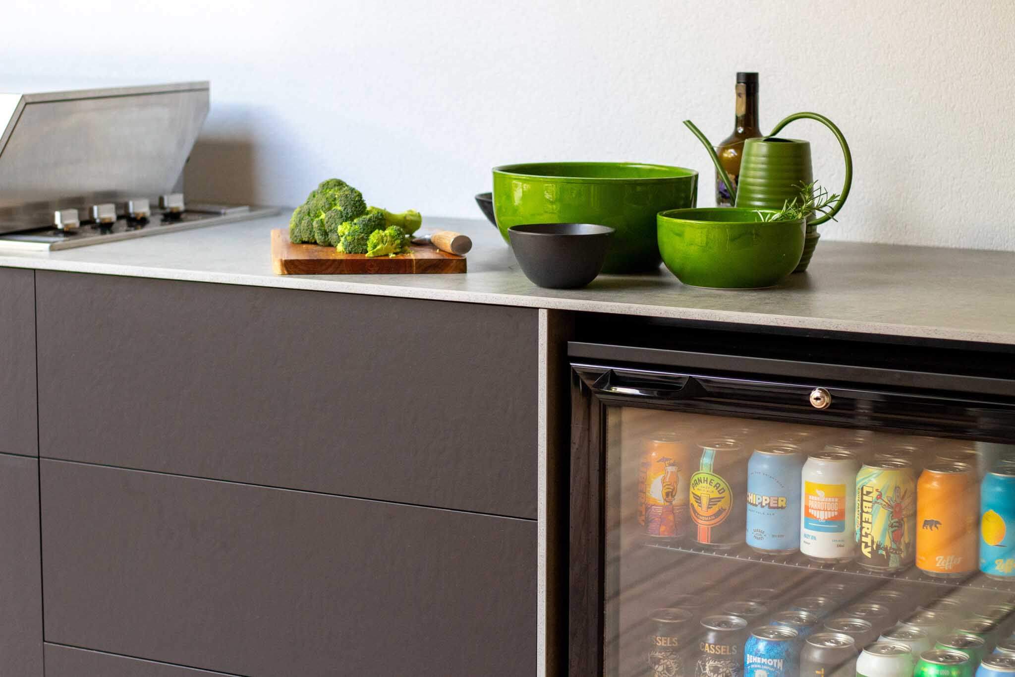 Wild Kitchens - inbuilt BBQ With sink and Fridge 