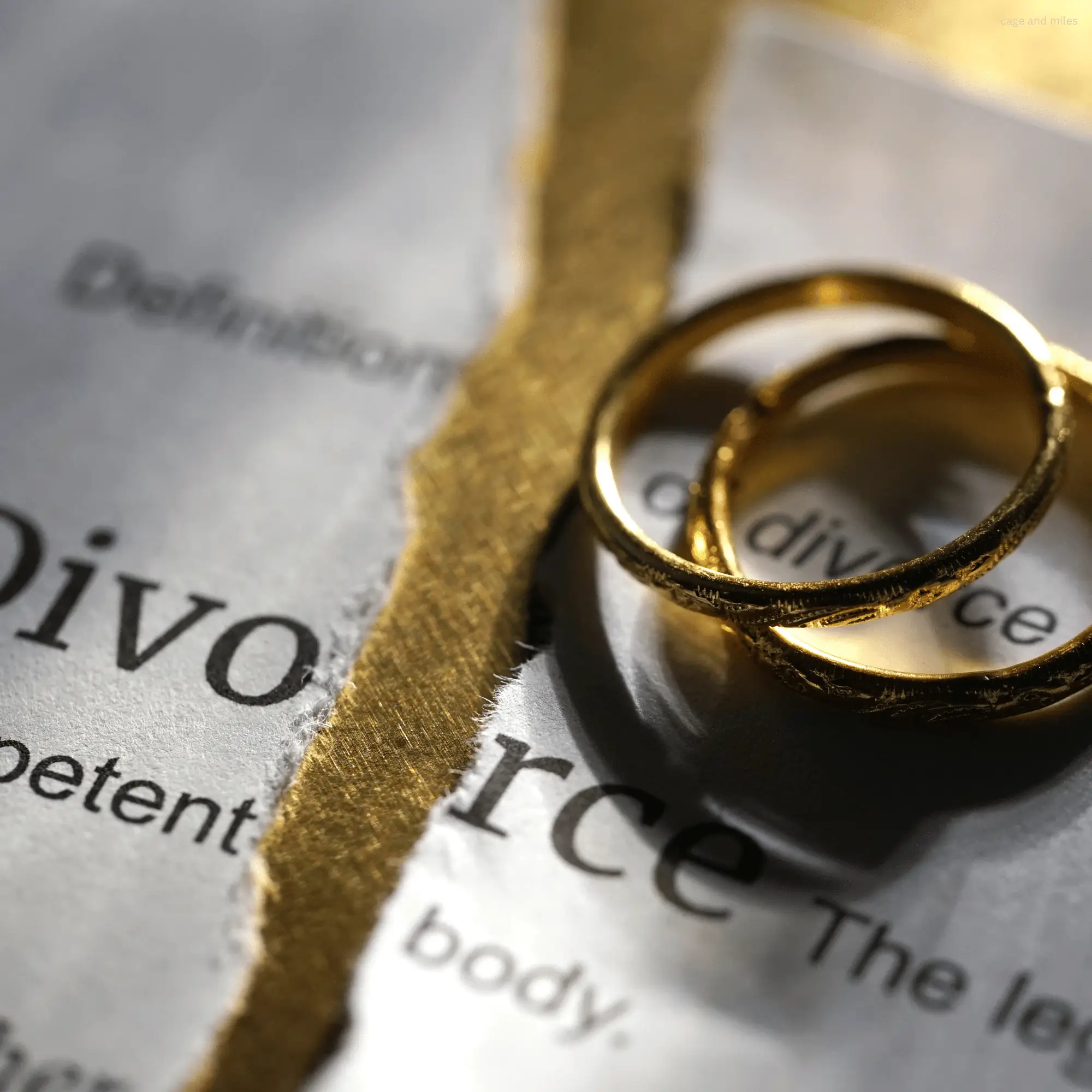 Divorce decisions in San Diego County family court