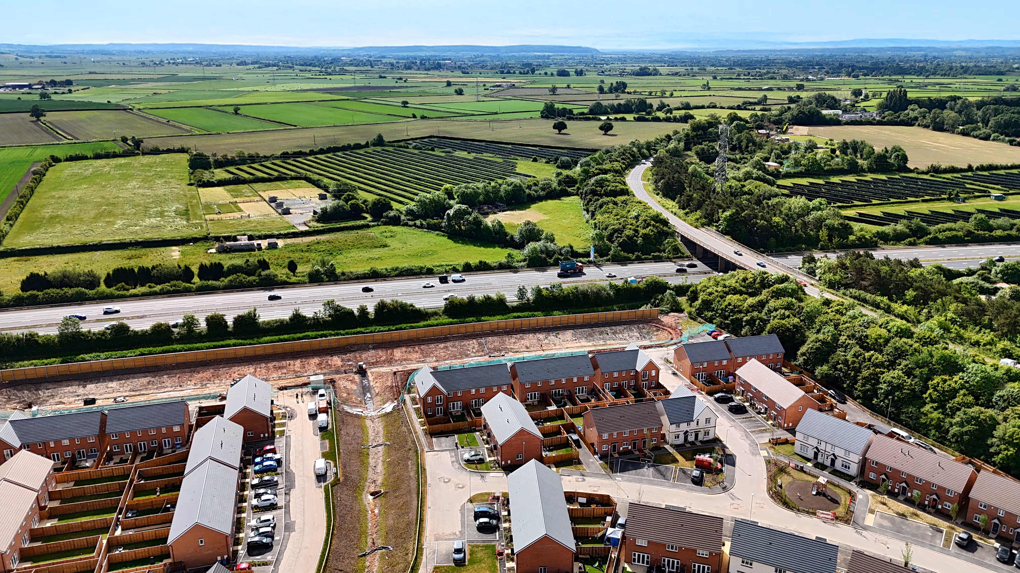 Hooper Landscaping Services on a Housing Development
