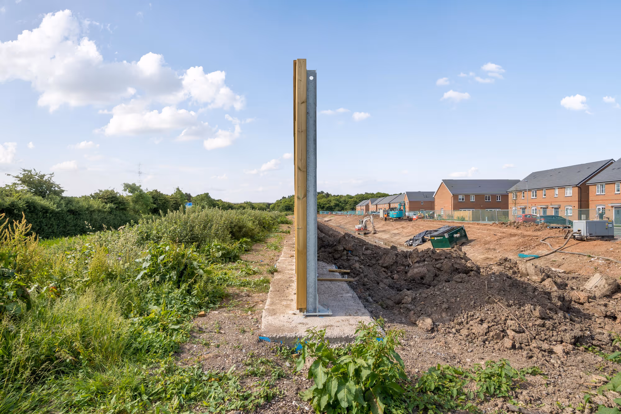 Hooper Fencing Services on Housing Development
