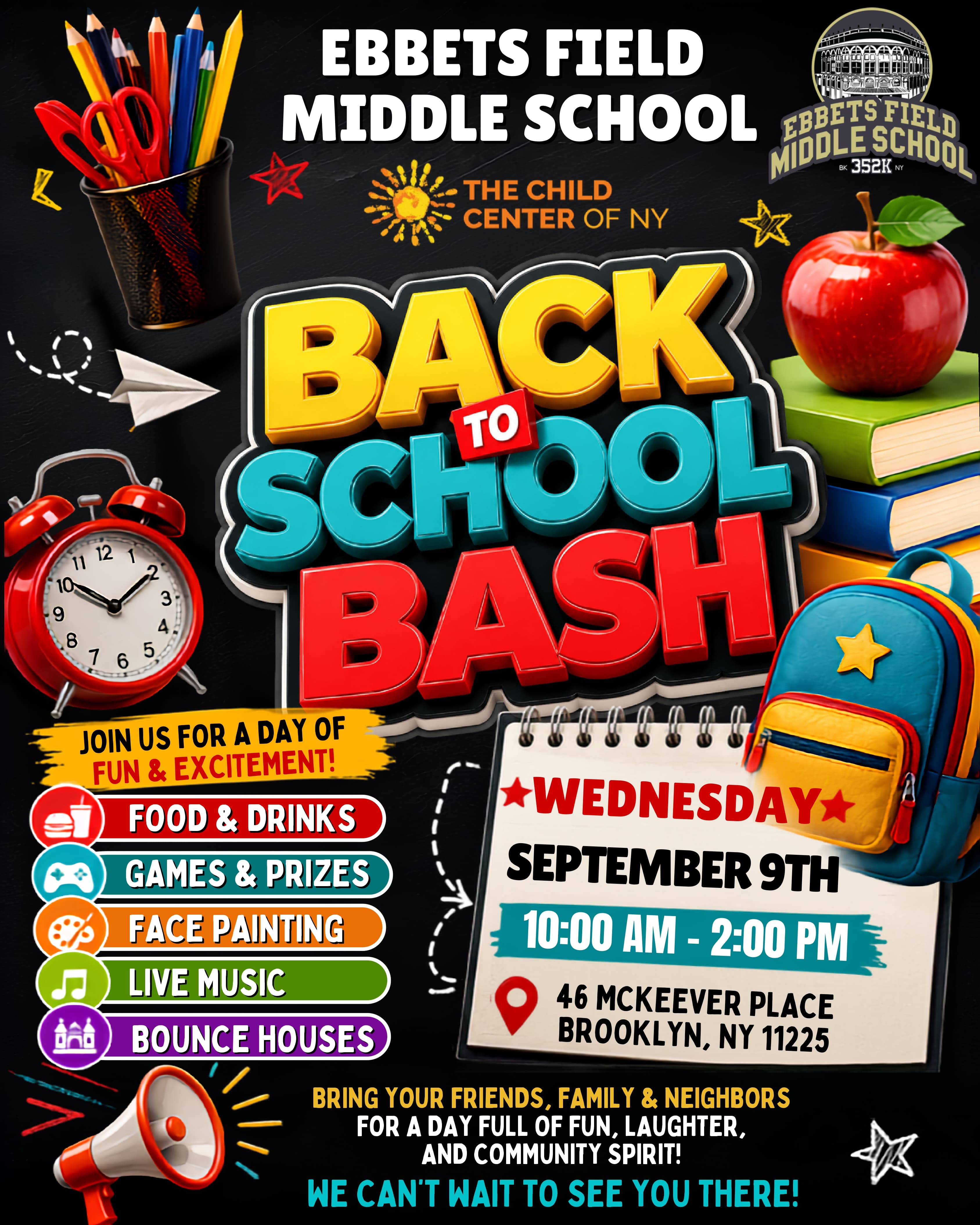 Last Day Of School flyer