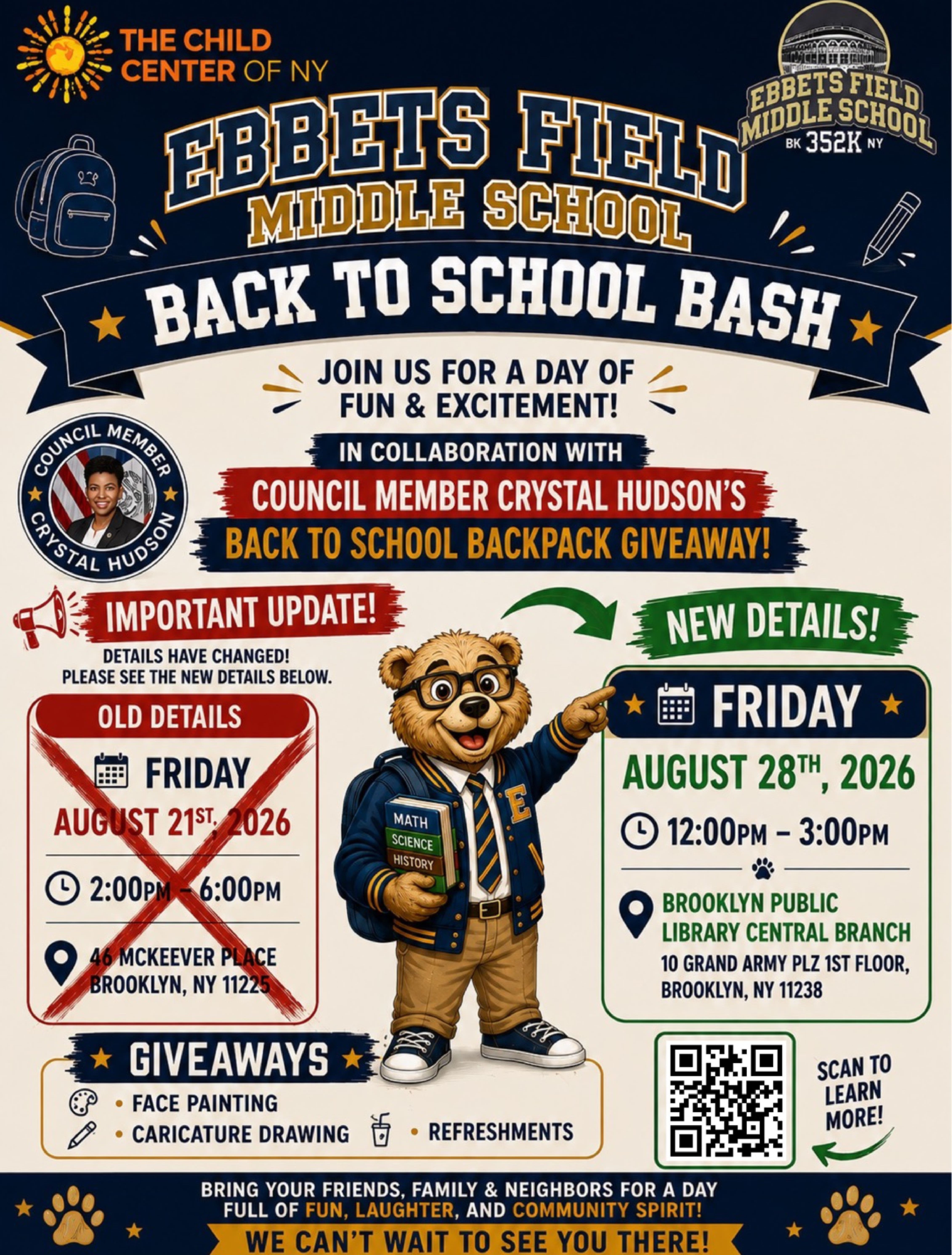 Last Day Of School flyer