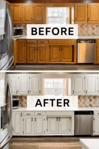 Refinish or Replace Those Kitchen Cabinets? - Talie Jane Interiors