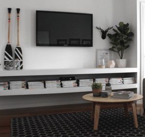 Floating Shelves placement - Talie Jane Interiors