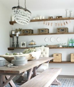 Floating Shelves placement - Talie Jane Interiors