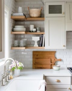 Floating Shelves placement - Talie Jane Interiors