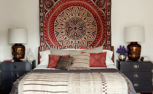 Bedroom, Tapestries, Artwork, Decorative Screen, Mirror, 3D Objects, Above the Bed