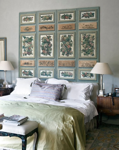 Bedroom, Tapestries, Artwork, Decorative Screen, Mirror, 3D Objects, Above the Bed