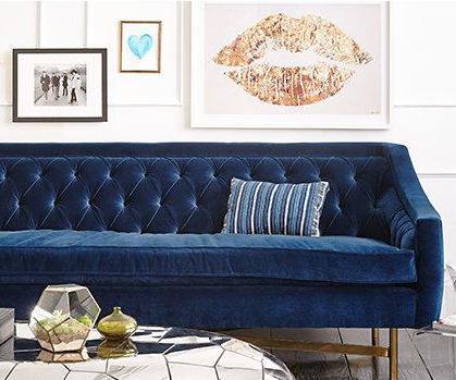 Gutsy Glam Sofa