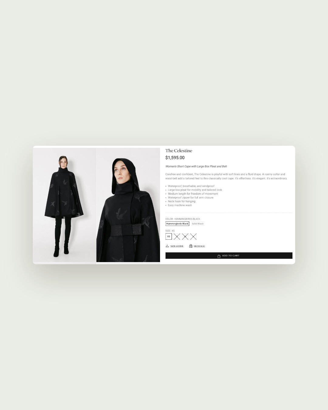 Cape de Coeur Couture