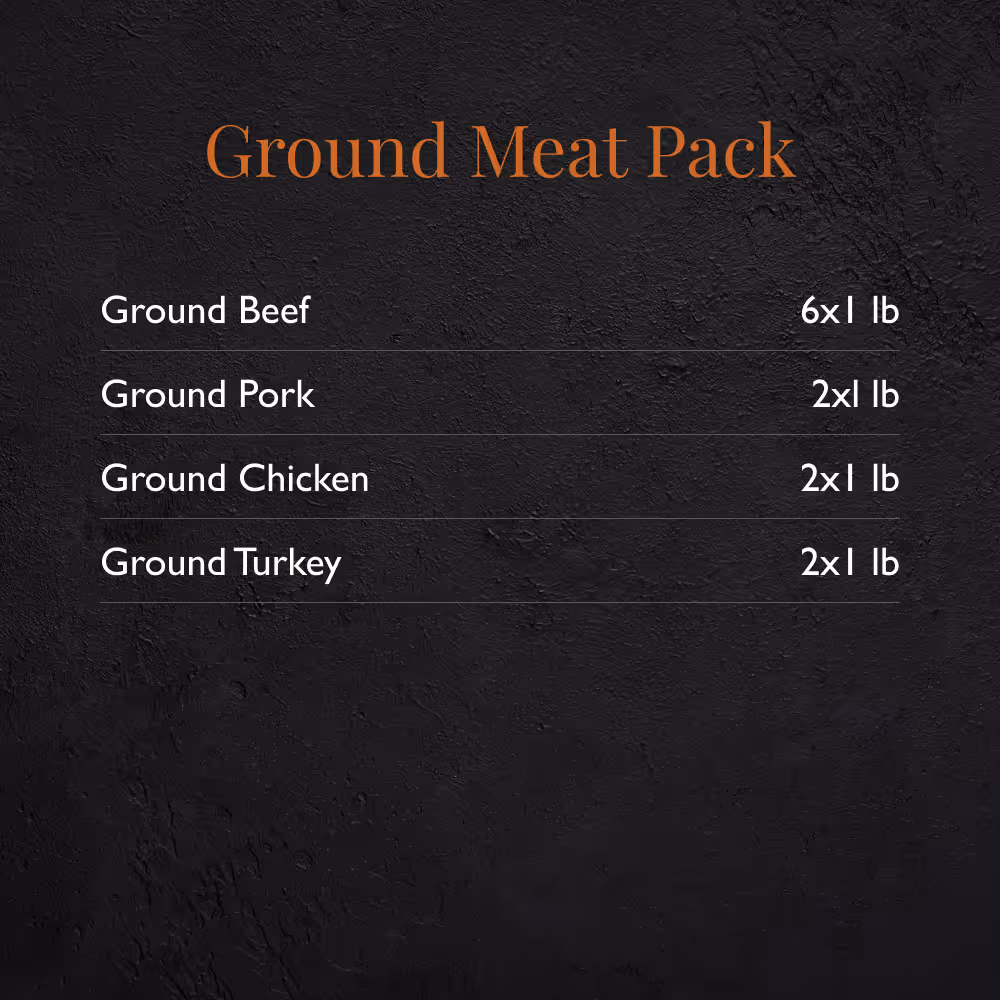 Ground Meat Pack