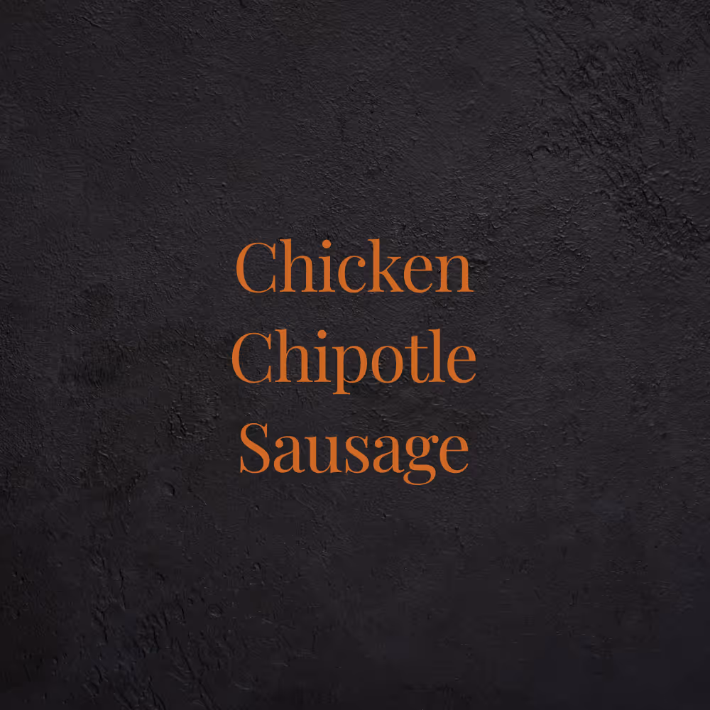 Chicken Chipotle Sausage