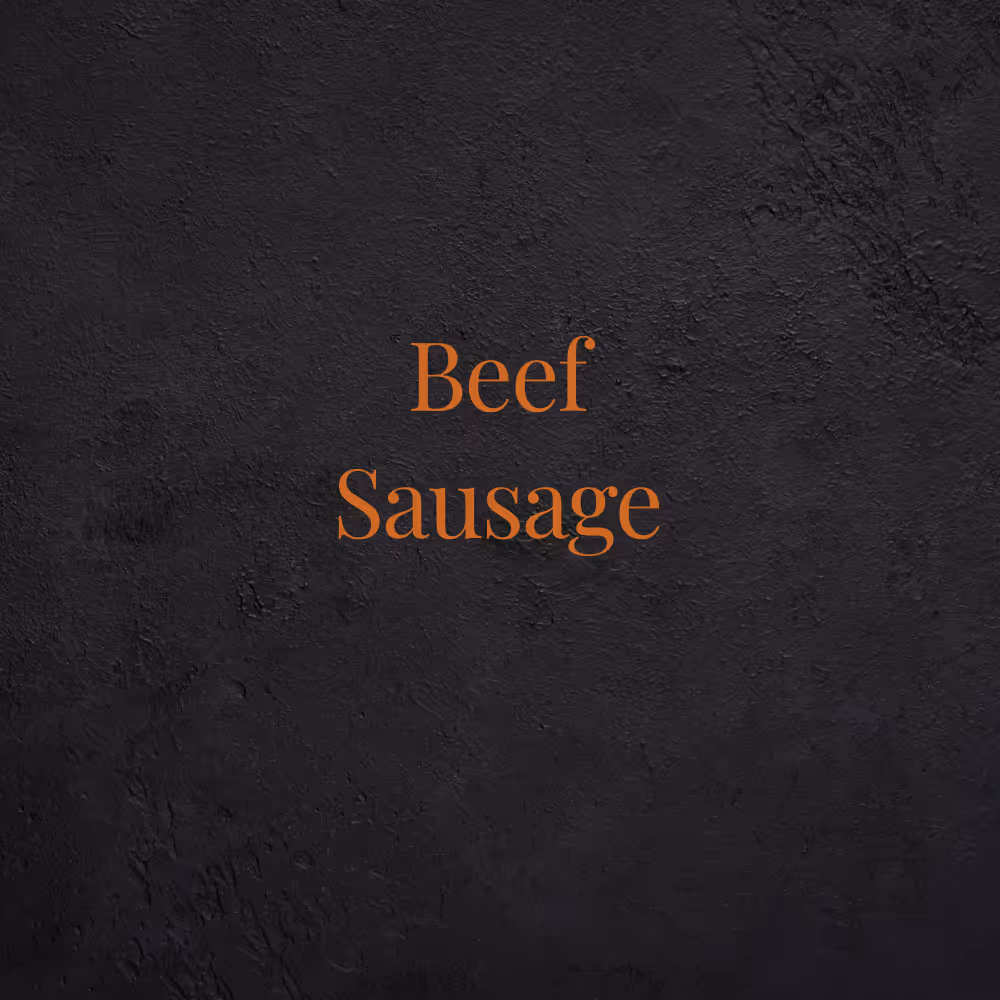 Beef Sausage
