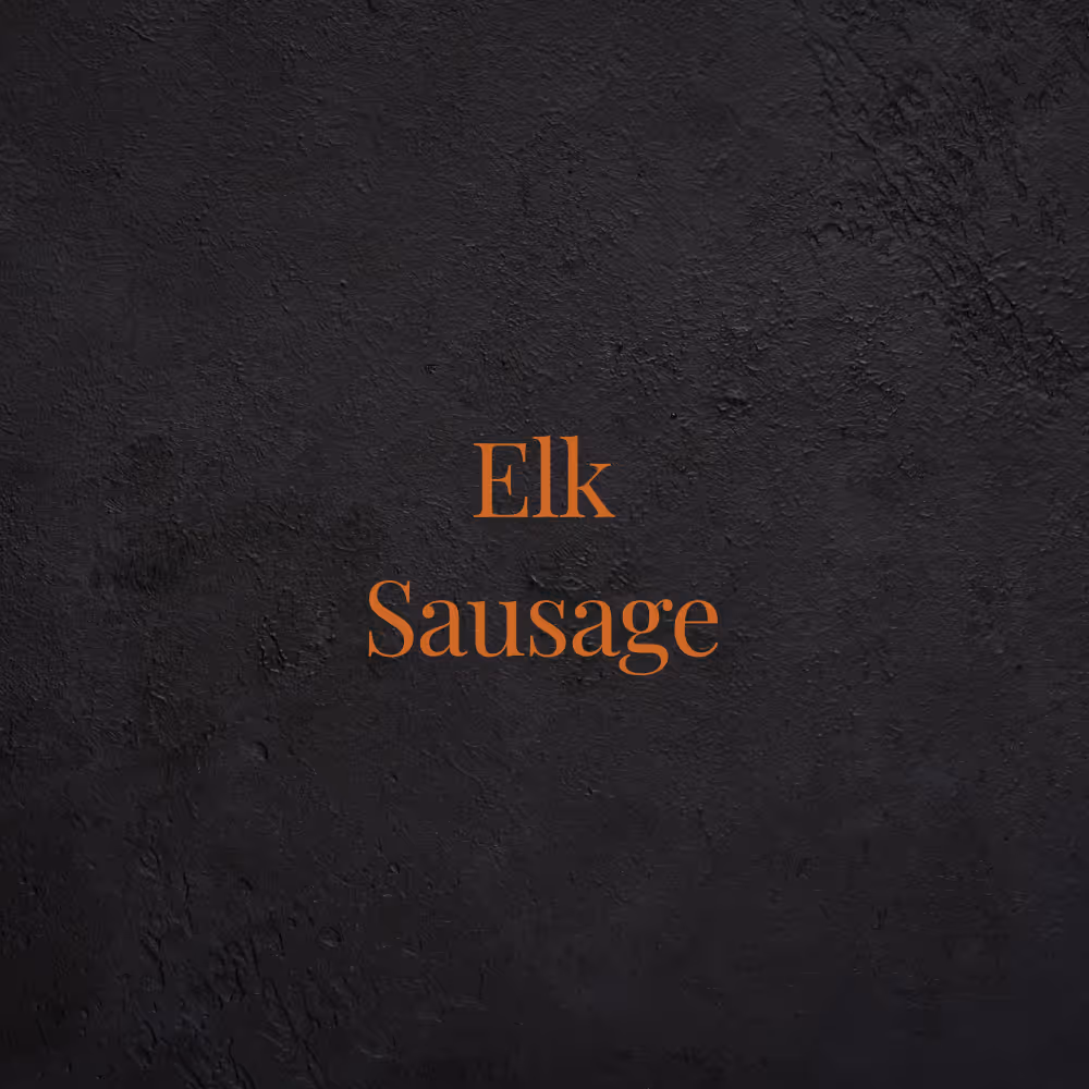 Elk Sausage