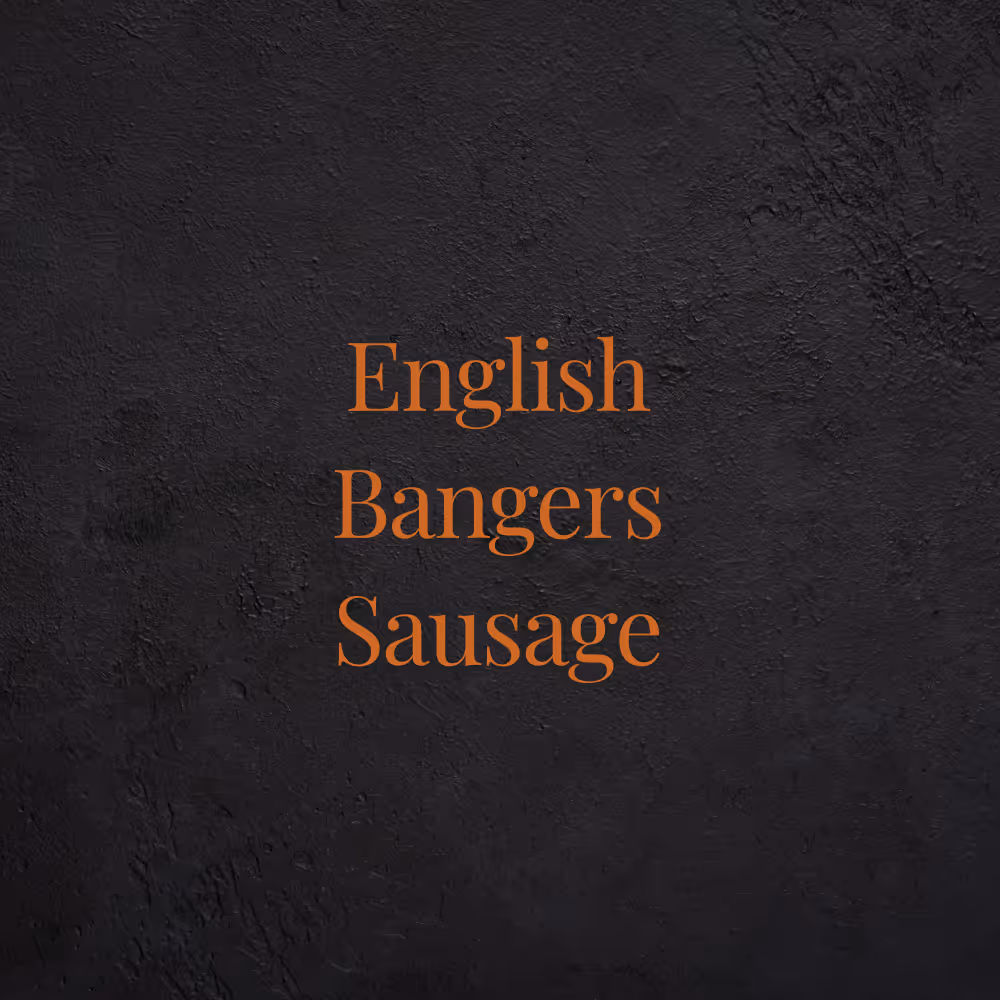 English Bangers Sausage