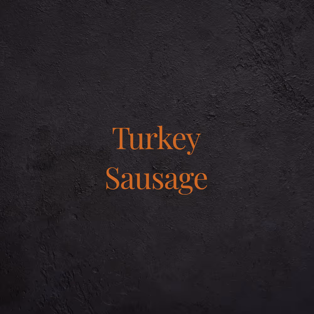 Turkey Sausage