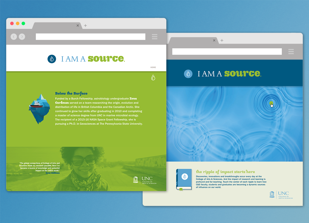 UNC CoA&S online stories