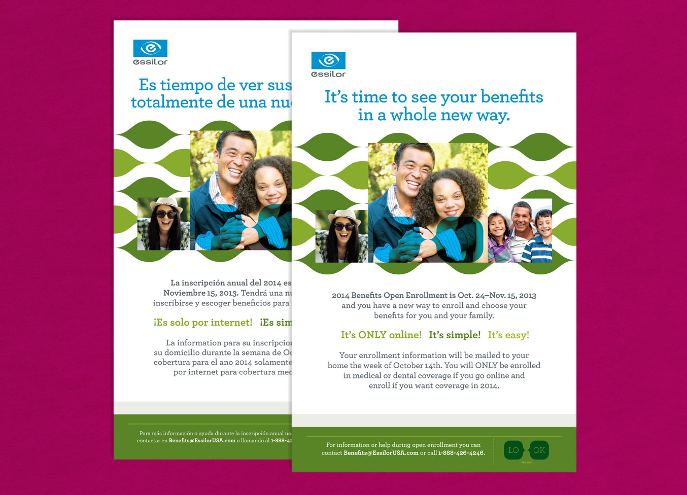 Essilor AE posters