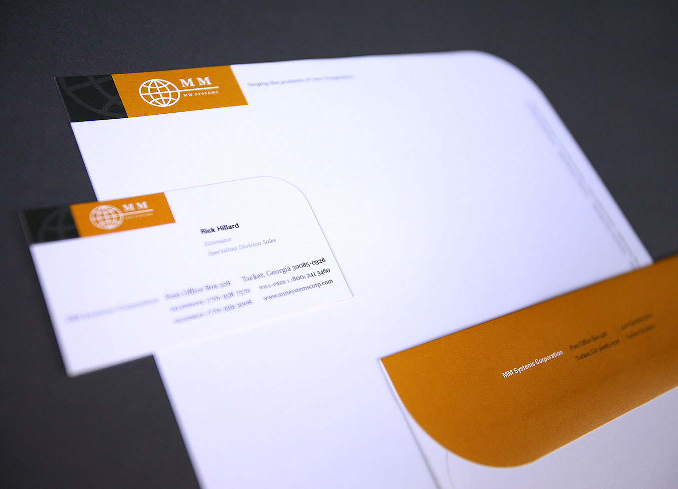 MM Systems letterhead package