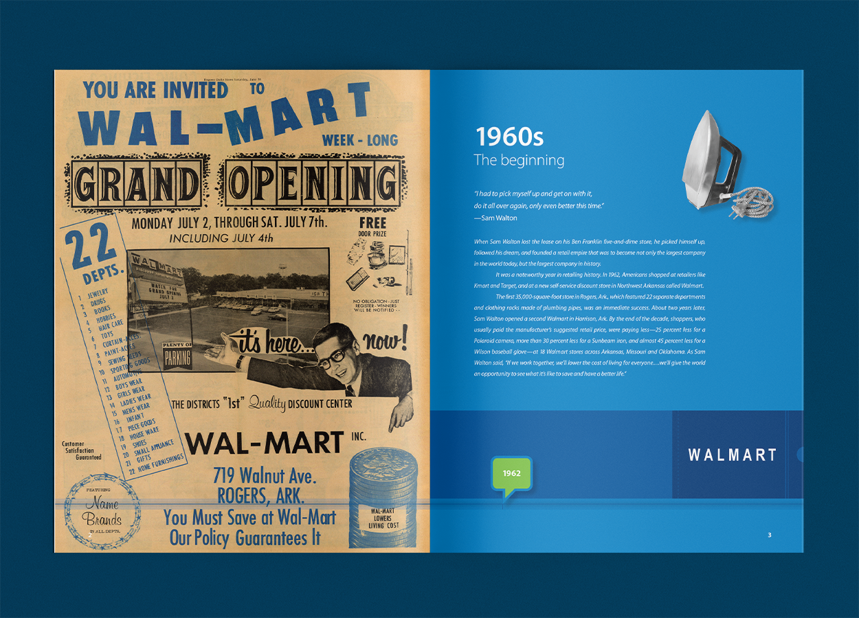 WM 50th 1960s chapter spread