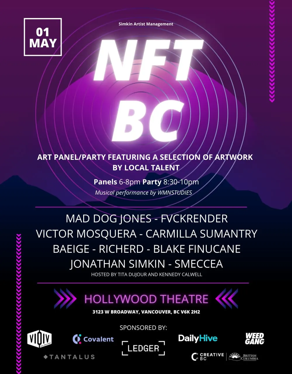 NFT BC: ART PANEL & PARTY