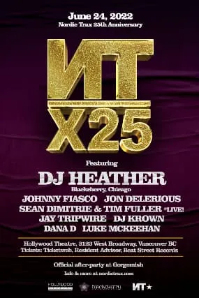 DJ Heather - Nordic Trax 25th Anniversary