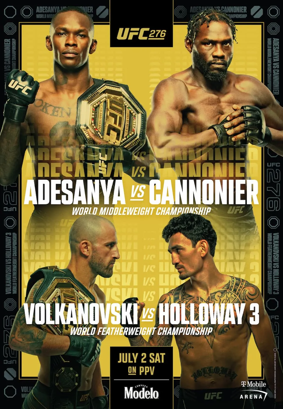 UFC 276 - Adesanya vs. Cannonier