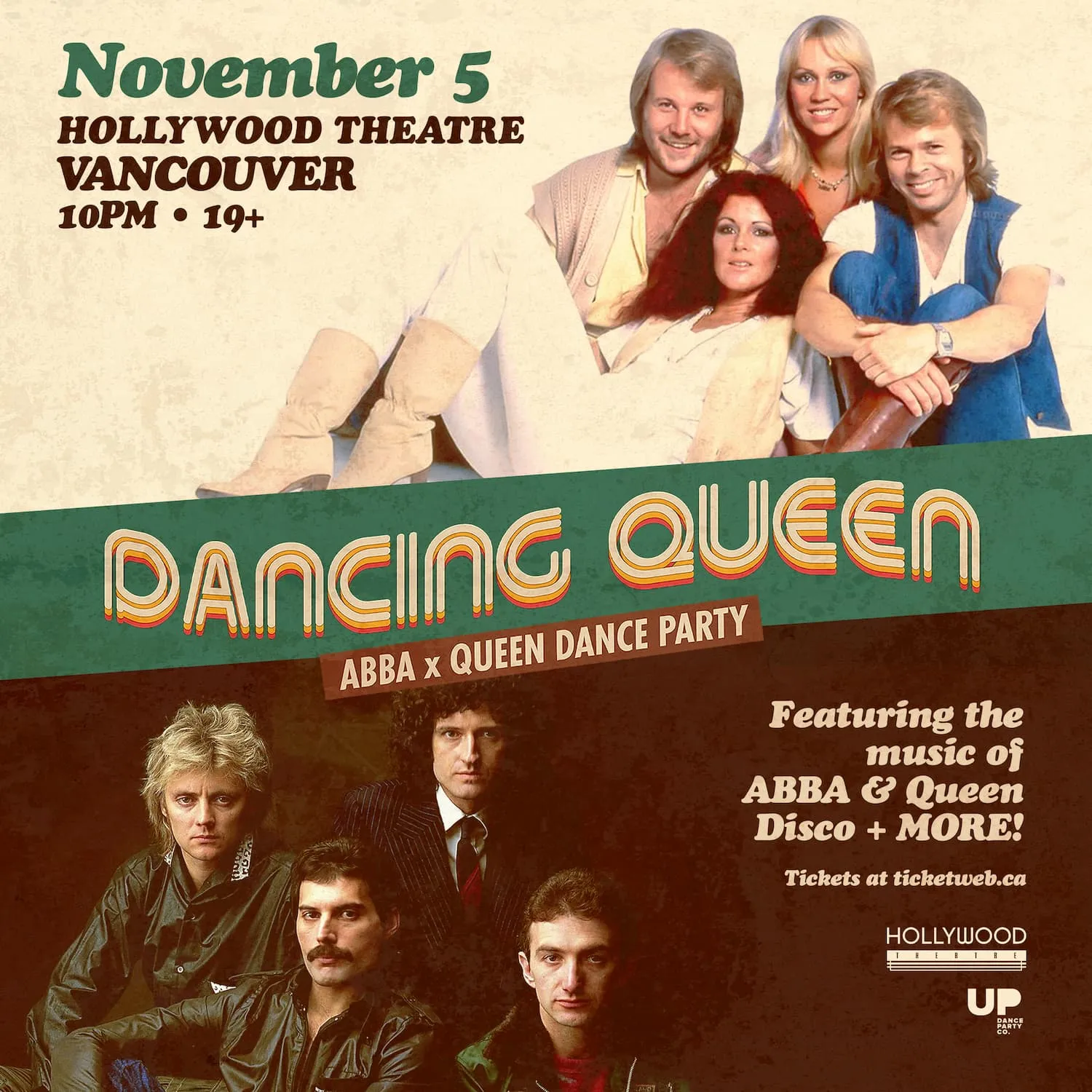 Dancing Queen: ABBA x Queen Dance Party at Hollywood Theatre