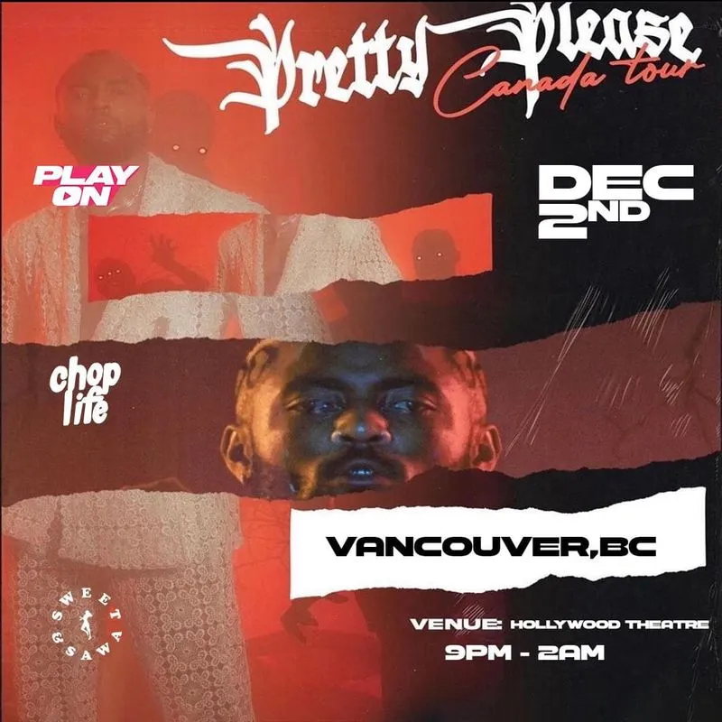 PRETTY PLEASE CANADA CONCERT: PRETTYBOYDO LIVE IN VANCOUVER