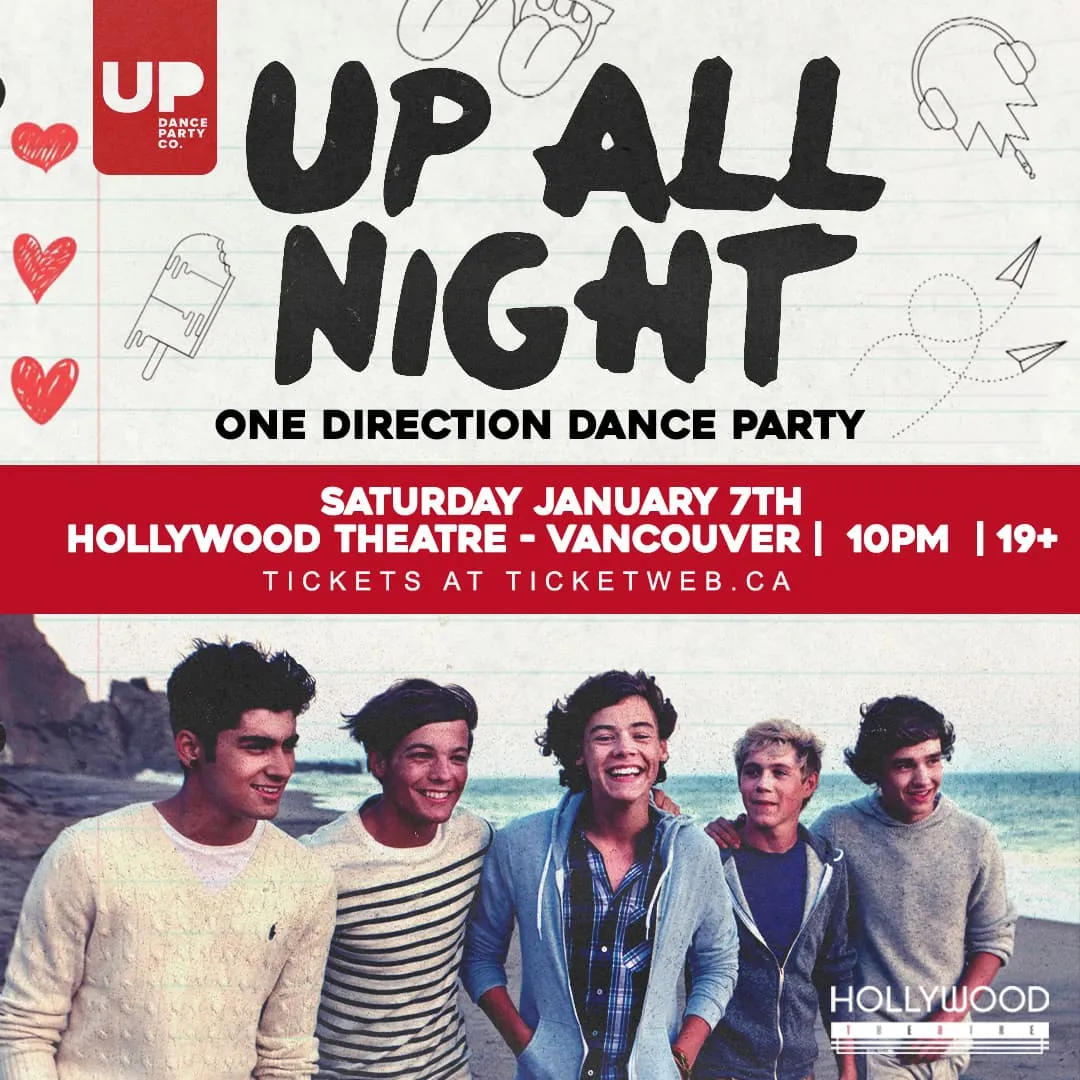 Up All Night Vancouver: One Direction Dance Party