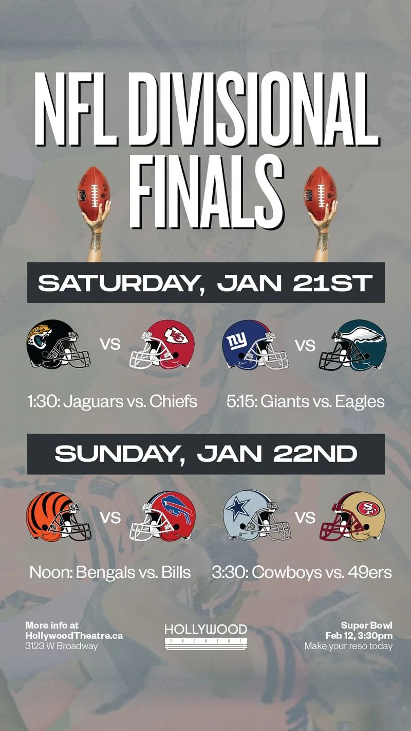 NFL DIVISIONAL FINALS
