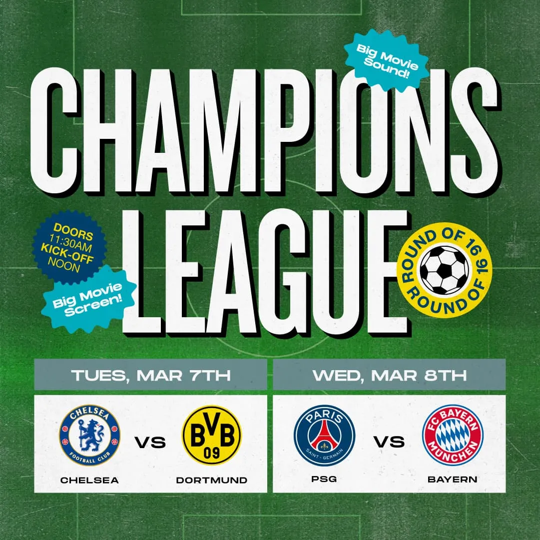 Champions League Soccer - Round of 16