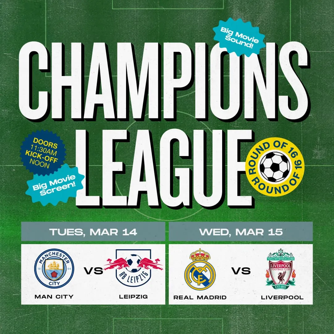 Champions League Soccer - Round of 16
