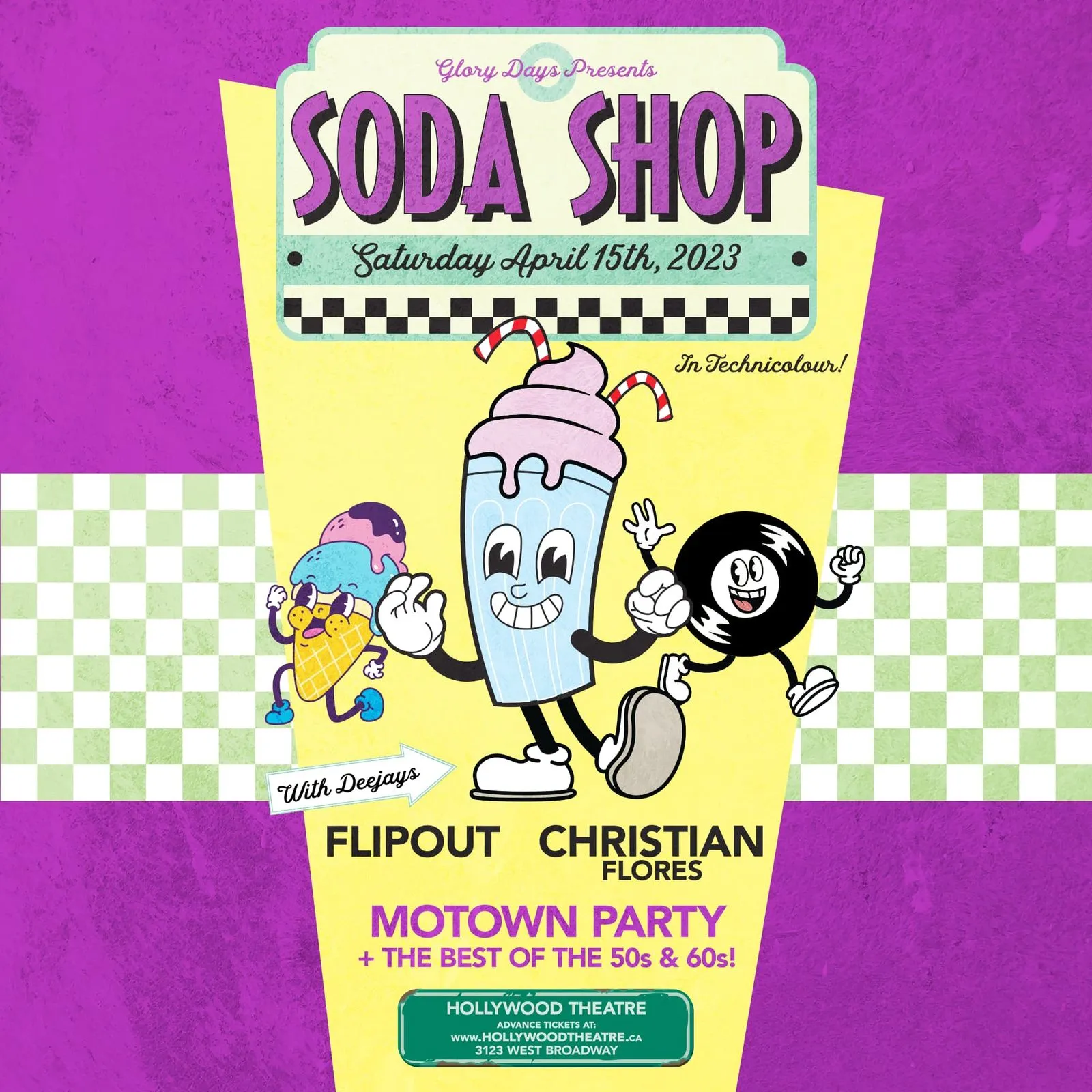 SODA SHOP MOTOWN PARTY