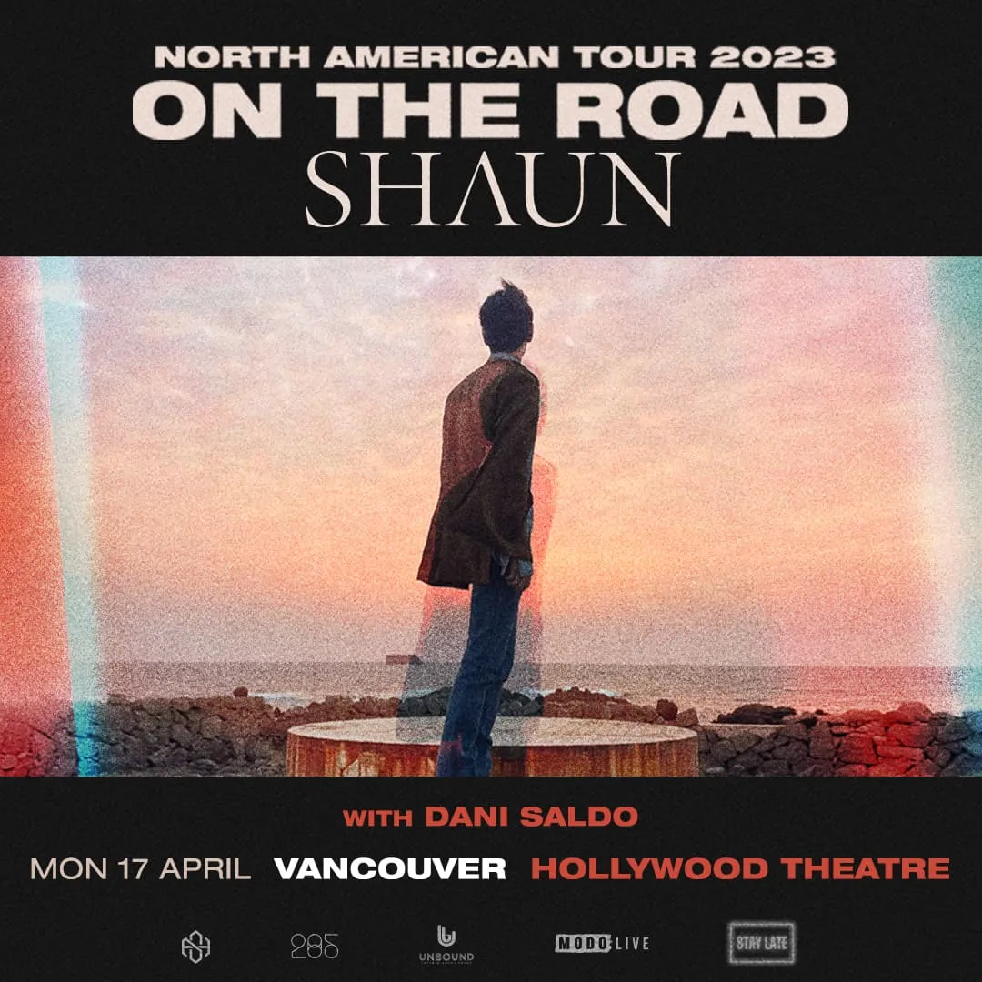 SHAUN - On The Road - North American Tour 2023