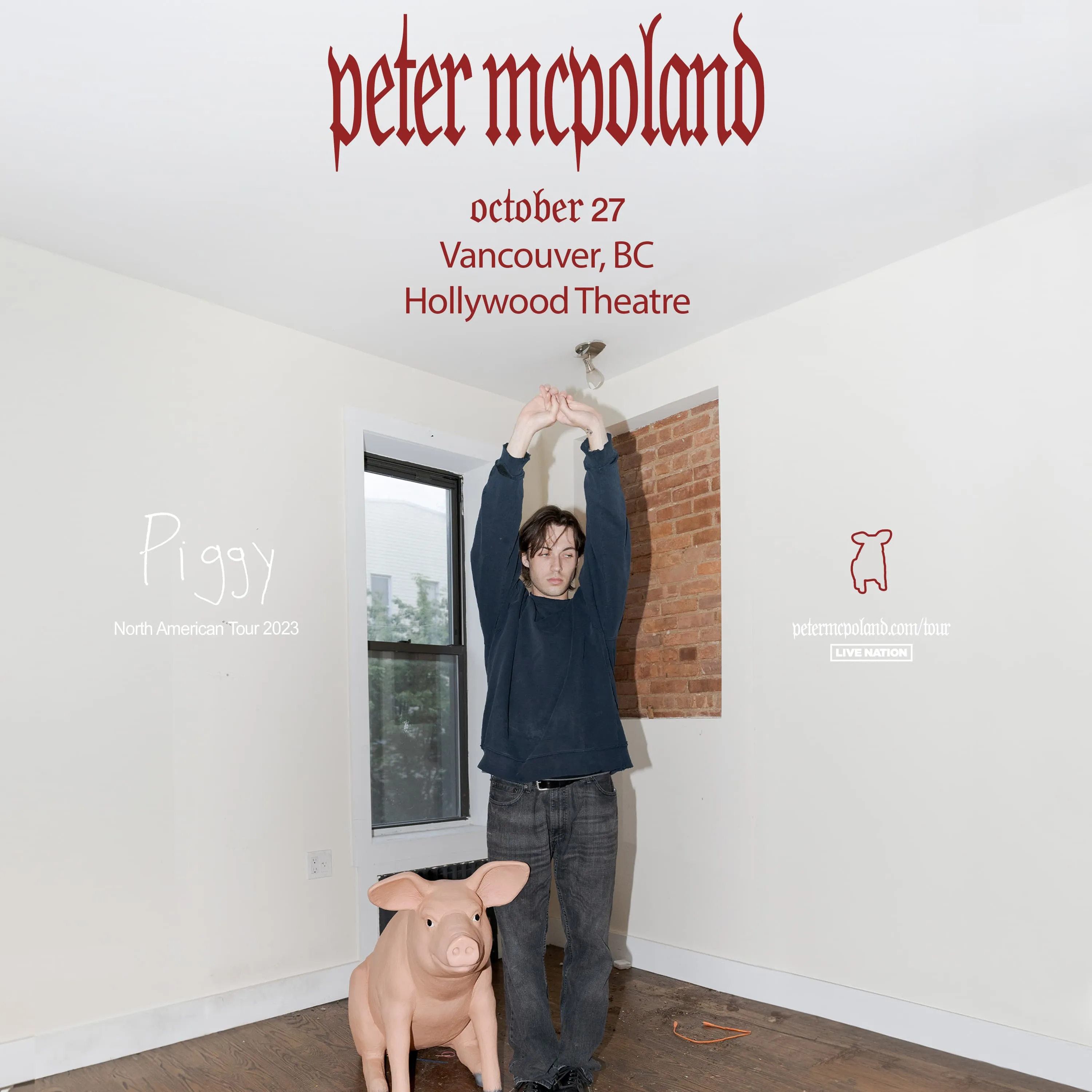 PETER MCPOLAND: The Piggy Tour