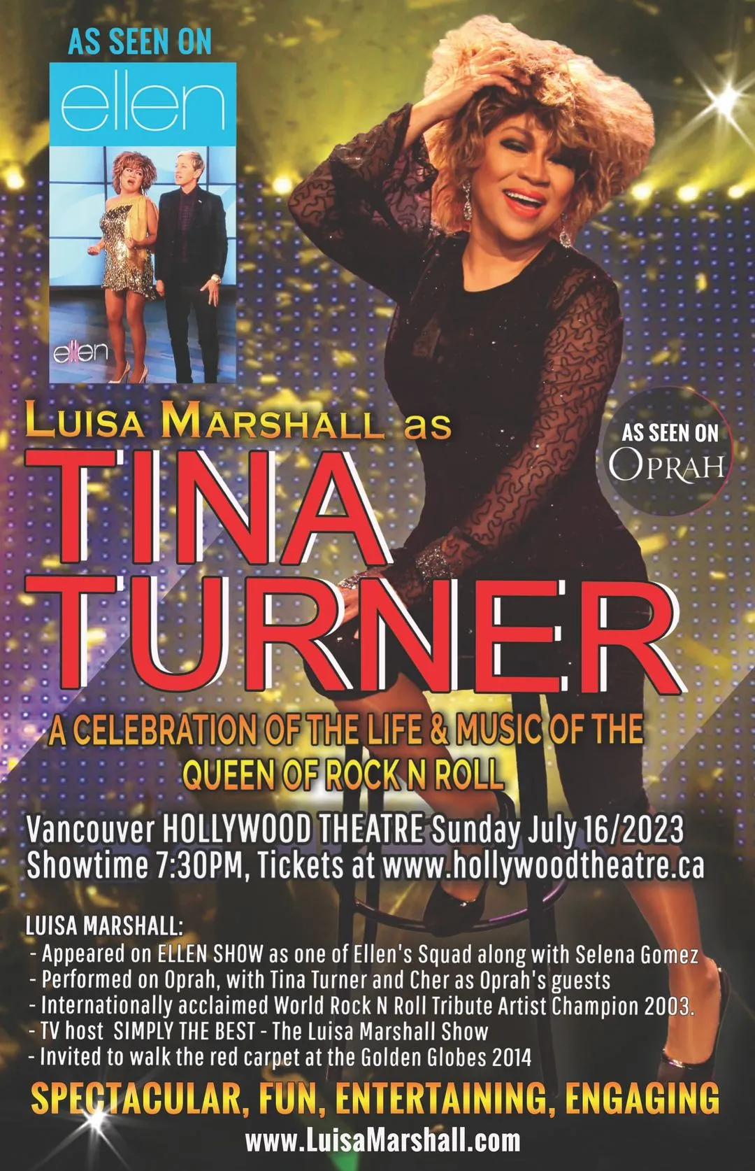 Luisa Marshall as Tina Turner